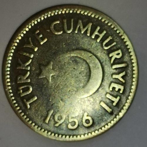TÜRKİYE    1956    25   KURUŞ