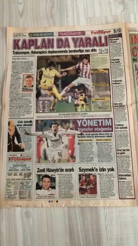 FOTOSPOR SPOR GAZETESİ - TURKISH NEWSPAPER - DOĞUM GÜNÜ HEDİYESİ  - EKSİKSİZ TAM TAKIM GAZETE 3 EKİM 2006 SALI  AZİZ YILDIRIM – ZICO – ALEX DE SOUZA – MATEJA KEZMAN – RÜŞTÜ REÇBER – SERKAN BALCI – ÖNDER TURACI – EDU – DEIVID DE SOUZA – TUNCAY ŞANLI – APPİAH – TÜMER METİN – HAKAN ŞÜKÜR – ARDA TURAN – SABRİ SARIOĞLU – AYHAN AKMAN – JUNICHI INAMOTO – ÜMİT KARAN – RİGOBERT SONG – STJEPAN TOMAS – FERHAT ÖZTORUN – MONDRAGON – CARRUSCA – GÖKHAN ZAN – ERSEN MARTİN – GÖKDENİZ KARADENİZ – MARCELINHO – FATİH AKYEL – ZİYA DOĞAN – RİCARDİNHO – DELGADO – NOBRE – BOBO – KLEBERSON – VEDRAN RUNJE – JEAN TIGANA – ADNAN POLAT – SEMİH AROĞLU – REFİK ARKAN – ÜMİT KAYIHAN  FENERBAHÇE: BURSA MAĞLUBİYETİ SONRASI ELEŞTİRİLER YOĞUNLAŞTI – ZICO’NUN TAKTİĞİ TEPKİ ÇEKTİ – SERKAN VE YOZGATLI İLE İPLER KOPTU – RIDVAN DİLMEN: “ÜMİT KAYIHAN FENERBAHÇE’YE TEKNİK DİREKTÖR OLMALI” – FENERBAHÇE UEFA KUPASI’NDA GRUPLARDA – YENİ YAPILANMA ÇAĞRISI  GALATASARAY: GERETS’İN GELECEĞİ TARTIŞILIYOR – ADNAN POLAT: “GERETS’İN SÖZLEŞ