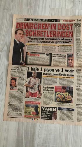 FOTOSPOR SPOR GAZETESİ - TURKISH NEWSPAPER - DOĞUM GÜNÜ HEDİYESİ  - EKSİKSİZ TAM TAKIM GAZETE -  4 EKİM 2006 ÇARŞAMBA  SEDAT HAYRAN - ZICO - ALEX - GERETS - POLAT - DEMİRÖREN - TIGANA - LUCESCU - ÜMİT KARAN - HAKAN ŞÜKÜR - ERSEN MARTİN - FEVZİ ELMAS - CARRUSCA - ARDA TURAN - AYDIN YILMAZ - INAMOTO - TOMAS - KEITA - COULIBALY - EMANA - OZHAN CANAYDIN  SEDAT HAYRAN İDDAA’CILARI ZENGİN EDİYOR - ALEX’TEN İTİRAF - GERETS’E BAŞKANIN TEPKİSİ - SAMBACI BAKLAYI ÇIKARDI - FENERBAHÇE’NİN RAKİPLERİ - BEŞİKTAŞ’IN RAKİPLERİ - TERİM’İ GEREN SORU - MARATON.COM ANKETİ - FEVZİ ELMAS GİDİCİ - HAKAN ŞÜKÜR’E KULÜBE YOLU - CARRUSCA’NIN YERİ KİMİNLE DOLACAK - BORDEAUX MAÇI ÇİLE OLDU - AYDIN YILMAZ’DAN MESAJ - ÜMİT KARAN DEPREMİ - KEITA, COULIBALY, EMANA LİSTEDE - CANAYDIN-POLAT ÇEKİŞMESİ - INAMOTO’DAN EV HAYATI İSYANI  FENERBAHÇE - GALATASARAY - BEŞİKTAŞ - NEWCASTLE - PALERMO - CELTA VIGO - E.FRANKFURT - TOTTENHAM - B.LEVERKUSEN - BRUGGE - D.BÜKREŞ - BORDEAUX - PSV - LENS - RENNES - SANTOS - TOULOUSE - DEPOR