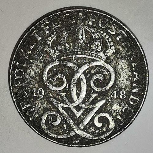 NORVEÇ  1948    2  ÖRE