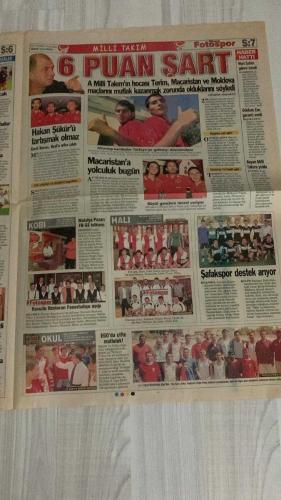 FOTOSPOR SPOR GAZETESİ - TURKISH NEWSPAPER - DOĞUM GÜNÜ HEDİYESİ  - EKSİKSİZ TAM TAKIM GAZETE -  5 EKİM 2006 PERŞEMBE  SEDAT HAYRAN - SEMİH ŞENTÜRK - ZICO - ALEX - GERETS - POLAT - DEMİRÖREN - TIGANA - LUCESCU - HASAN ŞAŞ - ÜMİT KARAN - HAKAN ŞÜKÜR - ERSEN MARTİN - FEVZİ ELMAS - CARRUSCA - ARDA TURAN - AYDIN YILMAZ - INAMOTO - TOMAS - KEITA - COULIBALY - EMANA - OZHAN CANAYDIN - MAHMUT USLU - ÜMİT ÖZAT - ÖMER TEMELLİ - FABIO LUCIANO - MILAN STEPANOV - ŞENEZ ERZİK  FOTOSPOR İDDAA’NIN İMPARATORU - ALEX’TEN İTİRAF - GERETS’E BAŞKANIN TEPKİSİ - HASAN’IN AYIBI - FENER’E LE GUEN - FORTİS TÜRKİYE KUPASI KURALARI - BEŞİKTAŞ’TA BEYİN FIRTINASI - UEFA FİNALİ KADIKÖY’DE - ARDA VE ÜMİT - MİLLİ HEYECAN MACARİSTAN’DA - HAKAN ŞÜKÜR’E KULÜBE YOLU - CARRUSCA’NIN YERİ - BORDEAUX MAÇI ÇİLE OLDU - AYDIN YILMAZ’DAN MESAJ - ÜMİT KARAN DEPREMİ - KEITA, COULIBALY, EMANA LİSTEDE - CANAYDIN-POLAT ÇEKİŞMESİ - INAMOTO’DAN EV HAYATI İSYANI - LUCİANO GERÇEĞİ - APPIAH KRİZİ - TAHİR KIRAN’IN SÖZLERİ - FENERBAHÇE’DEN