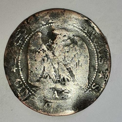 FRANSA  1862 A   5  CENTİM
