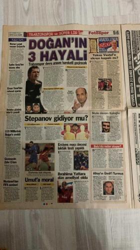 FOTOSPOR SPOR GAZETESİ - TURKISH NEWSPAPER - DOĞUM GÜNÜ HEDİYESİ  - EKSİKSİZ TAM TAKIM GAZETE -  6 EKİM 2006 CUMA - RIDVAN DİLMEN - LE GUEN - STEPHANE COURBIS - FATİH TERİM - ALEX - ZICO - ÜMİT KARAN - HAKAN ŞÜKÜR - ERSEN MARTİN - FEVZİ ELMAS - CARRUSCA - ARDA TURAN - NECATİ ATEŞ - HASAN ŞAŞ - GÜRSOY - POLAT - OZHAN CANAYDIN - FELIX MAGATH - ULI HOENESS - SEDAT HAYRAN - DOĞAN EROL - NECATİ - RIBERY  ZICO GİTMEDEN TASLAK - RIDVAN DİLMEN’DEN MESAJ - LE GUEN NASIL GELİR? - MİLLİ TAKIM MACARİSTAN’DA - ALEX’TEN İTİRAF - GERETS’E BAŞKAN TEPKİSİ - HASAN’IN AYIBI - PAF’LARA ASGARİ ÜCRET - MÜNİH KANCASI - NECATİ PSV MAÇIYLA DÖNÜYOR - GERETS’TEN SERT ÇIKIŞ - ARDA TURAN’DAN SUMANK YORUMU - İLİÇ’E EKSTRA PRİM - ÜMİT KARAN DEPREMİ - KEITA, COULIBALY, EMANA LİSTEDE - RIBERY İÇİN CAS’A GİDİLİYOR  FENERBAHÇE - GALATASARAY - BEŞİKTAŞ - TRABZONSPOR - NEWCASTLE - PALERMO - CELTA VIGO - E.FRANKFURT - TOTTENHAM - B.LEVERKUSEN - BRUGGE - D.BÜKREŞ - BORDEAUX - PSV - LENS - RENNES - SANTOS - TOULOUSE - DEP