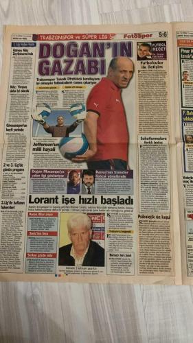 FOTOSPOR SPOR GAZETESİ - TURKISH NEWSPAPER - DOĞUM GÜNÜ HEDİYESİ  - EKSİKSİZ TAM TAKIM GAZETE -  7 EKİM 2006 CUMARTESİ  ÜMİT KARAN - LUCESCU - ALEX - İBRAHİM ÜZÜLMEZ - ZENDEN - HÜSEYİN ÇİMŞİR - GERETS - HAYRİ ÜLGEN - NİHAT KAHVECİ - FATİH TERİM - NECATİ ATEŞ - ARDA TURAN - HASAN ŞAŞ - FEVZİ ELMAS - RIBERY - FELIX MAGATH - ULI HOENESS - OZHAN CANAYDIN - ADNAN POLAT  ÜMİT KARAN’A LUCESCU KANCASI - ALEX KİM? - FENER’E HOLLANDALI YILDIZ ZENDEN - ASLAN’IN BOMBASI TRABZONLU HÜSEYİN - HAYRİ ÜLGEN’İN 92 MİSLİLİK KUPONU - BUDAPEŞTE’DE TARİHİ GECE - BU GECE TARİH YAZACAĞIZ - NİHAT KAHVECİ: SAVAŞACAĞIZ - TÜRKİYE MACARİSTAN’I YENMEK İSTİYOR - BUDAPEŞTE’YE MENAJER AKINI - NECATİ PSV MAÇIYLA DÖNÜYOR - ARDA TURAN’DAN SAMİMİYET AÇIKLAMASI - İLİÇ’E EKSTRA PRİM - RIBERY İÇİN CAS’A GİDİLİYOR  FENERBAHÇE - GALATASARAY - BEŞİKTAŞ - TRABZONSPOR - ZENIT - LIVERPOOL - PSV - MACARİSTAN MİLLİ TAKIMI - NORVEÇ - YUNANİSTAN - BOSNA-HERSEK - MOLDOVA - BAYERN MÜNİH - MARSİLYA