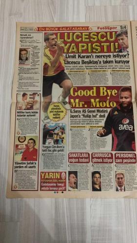 FOTOSPOR SPOR GAZETESİ - TURKISH NEWSPAPER - DOĞUM GÜNÜ HEDİYESİ  - EKSİKSİZ TAM TAKIM GAZETE -  7 EKİM 2006 CUMARTESİ  ÜMİT KARAN - LUCESCU - ALEX - İBRAHİM ÜZÜLMEZ - ZENDEN - HÜSEYİN ÇİMŞİR - GERETS - HAYRİ ÜLGEN - NİHAT KAHVECİ - FATİH TERİM - NECATİ ATEŞ - ARDA TURAN - HASAN ŞAŞ - FEVZİ ELMAS - RIBERY - FELIX MAGATH - ULI HOENESS - OZHAN CANAYDIN - ADNAN POLAT  ÜMİT KARAN’A LUCESCU KANCASI - ALEX KİM? - FENER’E HOLLANDALI YILDIZ ZENDEN - ASLAN’IN BOMBASI TRABZONLU HÜSEYİN - HAYRİ ÜLGEN’İN 92 MİSLİLİK KUPONU - BUDAPEŞTE’DE TARİHİ GECE - BU GECE TARİH YAZACAĞIZ - NİHAT KAHVECİ: SAVAŞACAĞIZ - TÜRKİYE MACARİSTAN’I YENMEK İSTİYOR - BUDAPEŞTE’YE MENAJER AKINI - NECATİ PSV MAÇIYLA DÖNÜYOR - ARDA TURAN’DAN SAMİMİYET AÇIKLAMASI - İLİÇ’E EKSTRA PRİM - RIBERY İÇİN CAS’A GİDİLİYOR  FENERBAHÇE - GALATASARAY - BEŞİKTAŞ - TRABZONSPOR - ZENIT - LIVERPOOL - PSV - MACARİSTAN MİLLİ TAKIMI - NORVEÇ - YUNANİSTAN - BOSNA-HERSEK - MOLDOVA - BAYERN MÜNİH - MARSİLYA