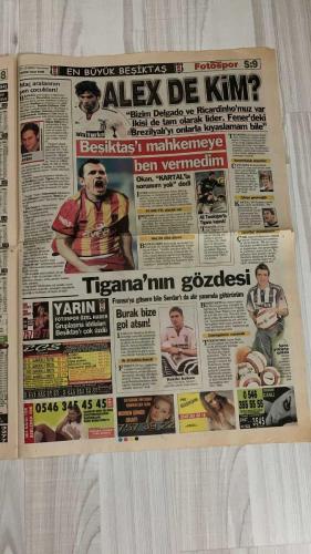 FOTOSPOR SPOR GAZETESİ - TURKISH NEWSPAPER - DOĞUM GÜNÜ HEDİYESİ  - EKSİKSİZ TAM TAKIM GAZETE -  7 EKİM 2006 CUMARTESİ  ÜMİT KARAN - LUCESCU - ALEX - İBRAHİM ÜZÜLMEZ - ZENDEN - HÜSEYİN ÇİMŞİR - GERETS - HAYRİ ÜLGEN - NİHAT KAHVECİ - FATİH TERİM - NECATİ ATEŞ - ARDA TURAN - HASAN ŞAŞ - FEVZİ ELMAS - RIBERY - FELIX MAGATH - ULI HOENESS - OZHAN CANAYDIN - ADNAN POLAT  ÜMİT KARAN’A LUCESCU KANCASI - ALEX KİM? - FENER’E HOLLANDALI YILDIZ ZENDEN - ASLAN’IN BOMBASI TRABZONLU HÜSEYİN - HAYRİ ÜLGEN’İN 92 MİSLİLİK KUPONU - BUDAPEŞTE’DE TARİHİ GECE - BU GECE TARİH YAZACAĞIZ - NİHAT KAHVECİ: SAVAŞACAĞIZ - TÜRKİYE MACARİSTAN’I YENMEK İSTİYOR - BUDAPEŞTE’YE MENAJER AKINI - NECATİ PSV MAÇIYLA DÖNÜYOR - ARDA TURAN’DAN SAMİMİYET AÇIKLAMASI - İLİÇ’E EKSTRA PRİM - RIBERY İÇİN CAS’A GİDİLİYOR  FENERBAHÇE - GALATASARAY - BEŞİKTAŞ - TRABZONSPOR - ZENIT - LIVERPOOL - PSV - MACARİSTAN MİLLİ TAKIMI - NORVEÇ - YUNANİSTAN - BOSNA-HERSEK - MOLDOVA - BAYERN MÜNİH - MARSİLYA