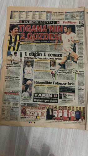 FOTOSPOR SPOR GAZETESİ - TURKISH NEWSPAPER - DOĞUM GÜNÜ HEDİYESİ  - EKSİKSİZ TAM TAKIM GAZETE -  8 EKİM 2006 PAZAR  ZICO - GERETS - INAMOTO - KEITA - COULIBALY - TIGANA - HELGUERA - LUCIANO - MUSTAFA YÜCEDAĞ - ZİYA DOĞAN - TUNCAY ŞANLI - TALAY ERKER - ERGUN HİÇYILMAZ - SİNAN ENGİN - HAYRİ ÜLGEN - OSMAN KORKMAZEL - ARİF KOCABIYIK - UĞUR BEKDEMİR - NURİ ALBAYRAK - FATİH TEKKE - HÜSEYİN ÇİMŞİR - MUSAMPA - YATTARA - WERNER LORANT - YUSUF ŞİMŞEK - HADZİBEGİÇ  SAĞLAMCI GALATASARAY’A GELİYOR - ZICO ANKARA’DA İKİ BOMBA PROVADA - INAMOTO YOLCU, KEITA VE COULIBALY GELİYOR - TIGANA’NIN SİPARİŞLERİ: HELGUERA VE LUCIANO - MACARİSTAN TAMAM, SIRADA MOLDOVA - FENERBAHÇE’DEN KAF-KAF’A DARBE - ZİYA DOĞAN ÇILDIRDI: DELİKANLI OLUN BE! - SANLI TÜRKİYEM TARİHİ GALİBİYET - İSTANBUL BELEDİYE MALATYA’DA LİDER - VESTEL MANİSA’DAN TERİM’E SİTEM - HADZİBEGİÇ’İN DOĞUM GÜNÜ - TRABZONSPOR BAŞKANI: HÜSEYİN’İ RAKİBE VERMEM - MUSAMPA KORKUTTU - YATTARA’DAN SELAM VAR - LORANT: BEN ZOR GÜNLERİN ADAMIYIM - GENÇLERBİRLİĞİ-