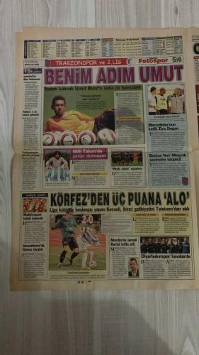 FOTOSPOR SPOR GAZETESİ - TURKISH NEWSPAPER - DOĞUM GÜNÜ HEDİYESİ  - EKSİKSİZ TAM TAKIM GAZETE -   10 EKİM 2006 SALI  ANELKA - TUNCAY ŞANLI - TUNCAY ÖZİLHAN - TURGAY CİNER - İHSAN KALKAVAN - TEVFİK YAMANTÜRK - ARDA TURAN - METİN OKTAY - OSMAN KORKMAZEL - SÜLEYMAN KORKMAZ - EMRE AŞIK - AYKUT KOCAMAN - AYKUT ERÇETİN - RIBERY - NECATİ ATEŞ - HASAN KABZE - ÖZGÜRCAN ÖZCAN - FALCO GÖTZ - YILDIRAY BAŞTÜRK - ADNAN POLAT - ERİK GERETS  HIRSIZ ANELKA - TUNCAY’I ÇALIYOR - BEŞİKTAŞ KULİSLERİNDE BOMBA: TUNCAY ÖZİLHAN - ARDA TURAN: HENÜZ YILDIZ DEĞİLİM - METİN OKTAY’DAN SONRA EN BÜYÜK GOLCÜ KEZMAN - GALATASARAY’DA ON LİBERO SORUNU - EMRE AŞIK ANKARASPOR’A - AYKUT ERÇETİN’E GİDİŞ İZNİ YOK - RIBERY KARARI BEKLENİYOR - NECATİ ATEŞ FORMAYA KAVUŞUYOR - GERETS’İN SERT ŞARTLARI - POLAT: HAKAN NE KADAR İSTERSE O KADAR OYNAR - ÖZGÜRCAN’IN BURNU KIRILDI - FALCO GÖTZ’ÜN KOZU YILDIRAY BAŞTÜRK  FENERBAHÇE - GALATASARAY - BEŞİKTAŞ - BOLTON WANDERERS - ANKARASPOR - ANKARAGÜCÜ - BORDEAUX - HERTHA BERLİN - ZENIT - MA
