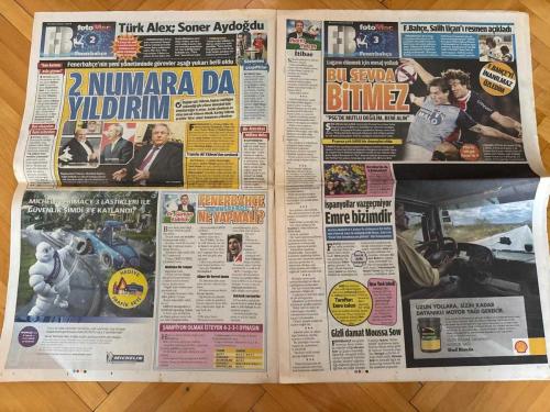 FOTOMAÇ GAZETESİ - 25 MAYIS 2012 - İDDAACILAR! ÇIKARIN KUPONLARI - 5 DEVDEN 5 BANKO - BARİŞ DİNÇARSLAN - ÇAĞDAŞ SEVİNÇ - EFE UYSAL - GENCO BORAN - BRİCCİ - COPA DEL REY'DE FİNAL ZAMANI - GÜNEY AMERİKA BRİCCİ VE ÇAĞDAŞ SEVİNÇ'TEN SORULUR - BASKETBOLDA HEYECAN DORUKTA - FENER'E MEHMETÇİK - MEHMET TOPAL - AYKUT KOCAMAN - VALENCIA - SALİH UÇAN - MOURINHO'DAN CİMBOM'A MÜJDE - HAMİT'İ G.SARAY'A VERİRİZ - HAMİT ALTINTOP - İLK TEKLİF F.BAHÇE'DEN ALDIM - ARDA TURAN - BEŞİKTAŞ DENİZLİ İLE GÖRÜŞTÜ - MUSTAFA DENİZLİ - TRABZON'UN CAREW BOMBASI - JOHN CAREW - OLİMPİYAT İSTANBUL'A ÇOK YAKIŞIR - İLK AVIMIZ GÜRCİSTAN - YILDIZ PARK KURACAK - 58. MADDE KRİZ ÇIKARDI - ÜNAL AYSAL - AVSTURYA YOLCUSU - İNGİLİZ MEDYASI, BREZİLYALI YILDIZIN ASLAN OLABİLECEĞİNİ YAZDI: NILMAR İDDİASI - ELANO - FELIPE MELO - DIDIER DROGBA - DIMITAR BERBATOV - GÖZLER 3. TORBADA - KOMBİNE RESTİ - D'S DAMAT - KAKA VE NURİ GİBİ YILDIZLARDA SORUN ÇIKARSA... BATALLA DA ALINABİLİR - PABLO BATALLA - NURİ ŞAHİN - KAKA - JI-SUNG PARK