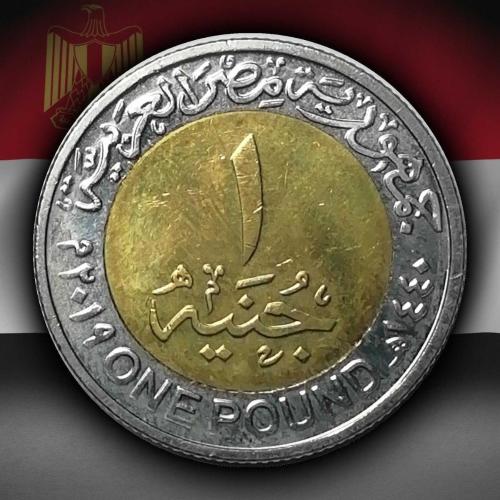 Mısır 2019 Yılı 1 Pound Zohr Gaz Sahası ÇİL