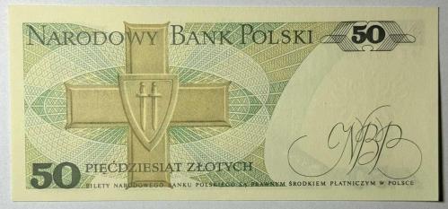 1988 Polonya 50 Zloty Çil Kondisyonda Koleksiyonluk Yabancı Kağıt Para