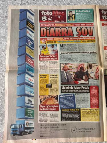 FOTOMAÇ GAZETESİ - 26 MAYIS 2012 - NEE! ROBINHO MU? - ALİ YILDIRIM - ABDULLAH KIĞILI - GALLIANI - GENCO BORAN - HRISTO STOICHKOV - ASAMOAH GYAN - DROGBA - BERBATOV - ŞENOL GÜNEŞ - MEHMET TOPAL - FELIPE MELO - LAMINE DIARRA - SOL BAMBA - DIDIER ZOKORA - ALPER POTUK - ALANZINHO - AHMET ÇALIK - BURAK YILMAZ - MEHMET KOCADON - OLCAN ADIN - MAURO FORMICA - GLOWACKI - PAWEL BROZEK - MESUT 1 NUMARA - MESUT ÖZİL - JOSE MOURINHO - FIGO - ZIDANE - BLATTER - MICHEL PLATINI - DIARRA ŞOV - HASAN AKINCIOĞLU - VEYSEL SARI - MEHMET ÖZDİLEK - ŞOTA ARVELADZE - BISESWAR - MOHAMED DIAME - HALİL ÜNAL - BOBO - AYHAN AYAN - NOBRE - UFUK ÖZERTEN - ABDULLAH AVCI - YİĞİT İNCEDEMİR - HİKMET KARAMAN - ŞABAN ÖZEL - RIZA ÇALIMBAY - JOSE CARLOS - NURULLAH SAĞLAM - OĞUZ AYDIN - JALLOW - BİKOKO - OSMAN ÖZKÖYLÜ - EMİN BAKAN - CENK CENGİZ - EMRULLAH ŞARK - VOLKAN ÖZCAN - ZAFER AYDOĞDU - AMIT QLUZADE - CELAL KÖSEDAĞ - ÜNSAL GÖKSEN - KAZIM SARI - KENAN ASLANOĞLU - İLHAN ASLANOĞLU - UĞUR IŞIKAL - MİTHAT YAŞAR - TURGAY
