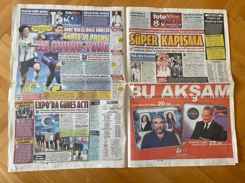 FOTOMAÇ GAZETESİ - 27 MAYIS 2012 - GALATASARAY'DAN TARAFTARI AYAĞA KALDIRACAK MÜTHİŞ TRANSFER GİRİŞİMİ! FUTBOLUN DAHİ ÇOCUĞU ANTONIO CASSANO CIMBOM'A GELİYOR - FENER'LE ANLAŞTIM - MEHMET TOPAL - DENİZLİ AĞIR BASIYOR - MUSTAFA DENİZLİ - RIZA ÇALIMBAY - HİKMET KARAMAN - SÜPER LİG'E SON BİLET - KARAKOLDA BİTTİ - BURAK YILMAZ - ŞENOL GÜNEŞ - TRABZON'A KORELİ FORVET LEE İLE DÖNECEK - MEHMET AKGÜN - RICARDO - PORTO - KARTAL'A YERLİ PATRON - TAYFUR HAVUTÇU - SAMET AYBABA - ERTUĞRUL SAĞLAM - ZİYA DOĞAN - ÇALIMBAY GELDİ-GİTTİ - GEROMEL - TOMAS SIVOK - FIKRET ORMAN - GÖKHAN SARI - FIN İŞTE KAZA - TURGAY DEMİR - RÜŞTÜ AY-YILDIZLI TAKIMA VEDA ETTİ - RÜŞTÜ REÇBER - PETRI PASANEN - SELİM KORAY - ABDULLAH AVCI - HASAN ALİ'DEN SİFTAH - ALİ YILDIRIM - EMRE - SADRİ ŞENER - KORE'DEN ELİ DOLU DÖNECEK - GÜNEŞ'İN PRENSİ LEE CHUNG-YONG - YONG - MAURO FORMICA - N'GOG - DAVID N'GOG - CAREW - BAMBA - EXPO'DA GÜNEŞ ACTI - NEVZAT ŞAKAR - ALPER POTUK ZORA GİRDİ - İBRAHİM KIZIL - COCA-COLA - AHMET ÇALIK - MUHAMMET