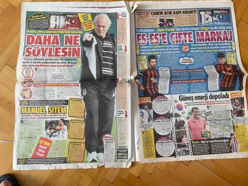 FOTOMAÇ GAZETESİ - 28 MAYIS 2012 - DÜNYADA MESSI'Yİ DURDURABİLEN TEK ADAM, ŞİMDİ CIMBOM YOLUNDA CAMBIASSO - ESTEBAN CAMBIASSO - FELIPE MELO - FATİH TERİM - İŞTE FENER'IN AMBRAT PLANI - NORDIN AMRABAT - REHA MUHTAR - BERBATOV İSTANBUL'DA - DIMITAR BERBATOV - KARTAL'DA SON ADAY DOLL - THOMAS DOLL - SON SÜPER PAŞA - YILDIRIM DEMİRÖREN - DENİZLİ'DEN 'GELİRİM' MESAJI - MUSTAFA DENİZLİ - MEHMET TOPAL FENER'E 5 YILLIK İMZA ATACAK - CASSANO'YU ARAŞTIRIR - ANTONIO CASSANO - DIEGO SÜRPRIZİ - DIEGO ANGELO - ALPER POTUK - HAVAYI BULUTLANDIRIYOR - EMRE BELÖZOĞLU - AHMET BULUT - EMRE'YE KOŞULLU ANLAŞMA - AYKUT KOCAMAN - ADRIANO - TOTA MÜJDESİ - GIROUD İMKANSIZ - OLIVIER GIROUD - LUCIANO SPALLETTI - MEHMET TOPAL'DAN 5 YILLIK İMZA - TINO COSTA - HASAN ALİ ÇOK HEYECANLI - HASAN ALİ KALDIRIM - VELİAHTI KAPTILAR - CEMİL TURAN - SERDAR KULBİLGE - İBRAHİM AKIN - ÜMİT KARAN - SÖZ SAVUNMANIN - İLHAN EKŞİOĞLU - ŞEKİP MOSTUROĞLU - CEMAAT ELE GEÇİREMEZ - NİHAT ÖZDEMİR - AZİZ YILDIRIM - DAHA NE SÖYLESİN - SAMET