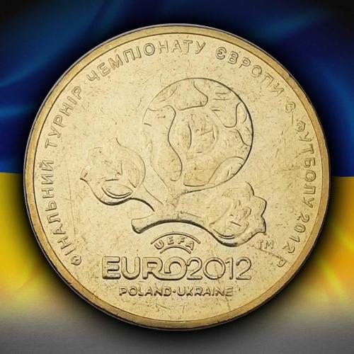 Ukrayna 2012 Yılı 1 Grivna Euro 2012 Ev Sahipliği ÇİL