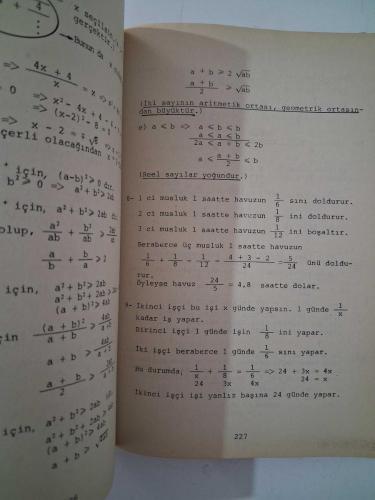 ERENKÖY KIZ LİSESİ ÖĞRETMENİ Seçim Uysal / MODERN MATEMATİK Yardımcı Kitap LİSE 1   ( Üniversiteye Hazırlananlara )