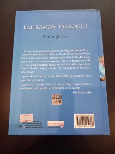 BÜTÜN ŞİİRLERİ - CİLTLİ