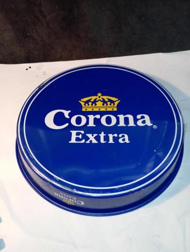 Corona Extra bira Servis Tepsisi metal