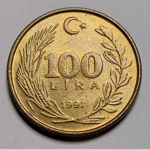 1991 100 LİRA ÇİL #835