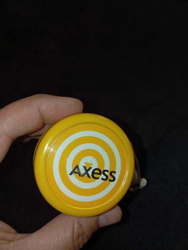 AKBANK Axess Sarı Yoyo Oyuncak YO-YO