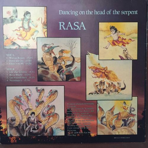 Rasa - Dancing On The Head Of The Serpent / Europe 1982 / LP / *Fusion, Space Rock, Folk*