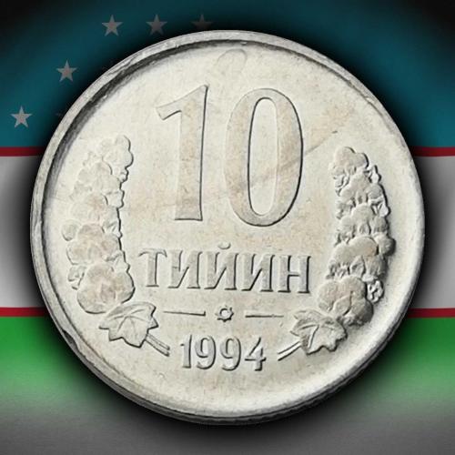 Özbekistan 1994 Yılı 10 Tiyin ÇİLALTI