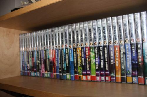 Doctor Who DVD arşivi (85 adet DVD) 1966 - 1989 arası filmler