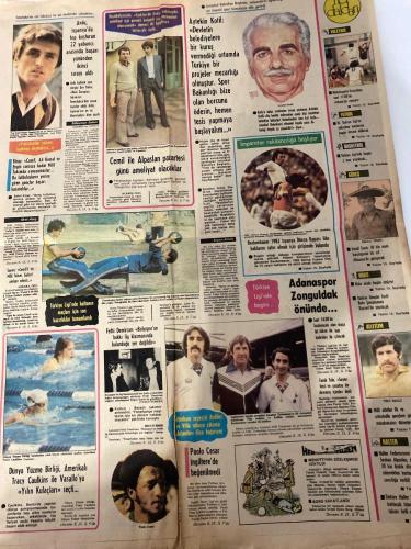 MİLLİYET GAZETESİ - DOĞUM GÜNÜ HEDİYESİ (TURKISH NEWSPAPPER) - 2 ARALIK 1978 - SADECE DÖRT SAYFADIR -Emil Noel-İpekçi-Genel Yayın Yönetmenimiz Abdi İpekçi-Müezzinoğlu-Cengiz Polatkan-Korütürk-Feyyaz Tokar-Sezai Öztürk-Halik Özdeniz-Tevfik Tarman-Mehmet Tevfik Tarman-Feyyaz Tokar-Aytekin Kotil-Fikret Otyam-Ahmet Cemil-Süleyman Salam-İlker Ateş-Cemil-Alpaslan-Fethi Demircan-Ardiles-Paolo Cesar-İsmail Temiz-Veli Ballı-Tracy Caulkins-Vassallo-Maliye Bakanı Kur ayarlamaları sürecek-Ankara’da iki banka soyuldu-İzmir yıkımı için ne diyorlar-Kendisini Düzeltebilen İngiltere-Sezar’ın Galya Seferi-CHP’de hareket-Konu Fotoğraflarla Çocuklar-İstanbul Deniz Müzesi-Türkiye Voleybol Ligi’nde liderlik savaşı-Damdan düşerken merdivendeki adam kurtardı-Alp Motor için kamu ve özel sektörden faydalanacak-Antic İspanya’da top koşturan 22 yabancı arasında başarı yönünden ikinci sırayı aldı-Cemil ile Alpaslan pazartesi günü ameliyat olacaklar-Aytekin Kotil Devletin belediyelere bir kuruş vermediği ortamda Tü