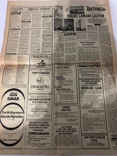 MİLLİYET GAZETESİ - DOĞUM GÜNÜ HEDİYESİ (TURKISH NEWSPAPPER) - 15 MART 1974 - SADECE DÖRT SAYFADIR -Hasan Pulur-Necip Koylu-Necip Kara-Nilüfer Yalçın-Barzani-Ferdi Özbeğen-Ali Cıva-Mehmet Atıf Yörükoğlu-Hüsamettin Gürcü-A.G. Widgery-AFYON KONUSUNDA SUÇ PAYIMIZ YOK DENECEK KADAR AZDIR-SAYIN BAKANA AÇIK MEKTUP-İSTANBUL’U OTOBÜS KURTARIR LAF DEĞİL-Vergiler için uyarı bekliyoruz-İşte Size Cevap Hastanelerde ücretsiz çalışıyoruz-BİZE HAKSIZLIK YAPILIYOR-MÜJDE ARTIK BAŞARILI KOMPOZİSYON YAZACAKSINIZ-BÜYÜK ARMAĞAN Ünlü futbolcuların formaları sizin olacak-YARIN CEMİL’in FORMASINI KAZANIN-ÜNİVERSİTE ve AKADEMİLERE hazırlıklı kursları-IRAK’I YİNE KARIŞIK GÜNLER BEKLİYOR-Ve dünyada petrol kavgası-TPAO 20 yılda Batman’dan Ege denizine ulaştı-Rusların Amerikalılara içten tavsiyesi-Irak’taki kavganın temelinde petrol sorunu yatıyor-Türkiye ve bütün dünyadaki sanat olaylarını evinize getiren dergi-Yeni sayısı bugün çıktı mutlaka görünüz-ÇELİK ERGİTME FIRINI ARANIYOR-Acı Kayıp-TEŞEKKÜR-Türkiye 1923-1