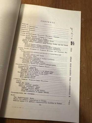Turkey's Problems and Prospects Implications for U.S. Interests : Report 96th Congress 2d Session  1980 Comittee Print (Truman Doctrine)