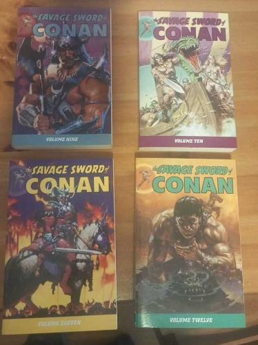 THE SAVAGE SWORD OF CONAN vol. 1-13 (İngilizce, açıklamayı okuyunuz)