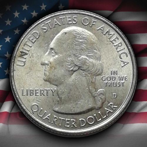 ABD 2015 Yılı ¼ Dolar Louisiana - Kisatchie ÇİL