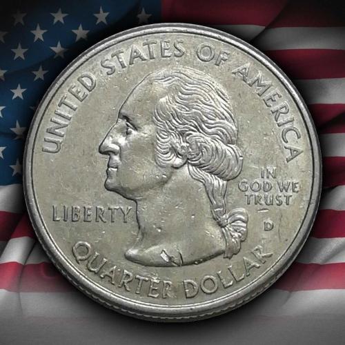 ABD 1999 Yılı ¼ Dolar Connecticut ÇİLALTI