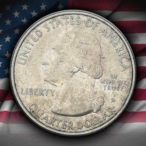 ABD 2014 Yılı ¼ Dolar Florida - Everglades ÇİLALTI