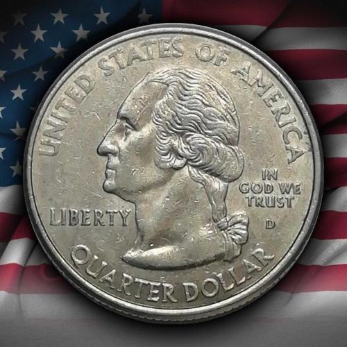 ABD 2000 Yılı ¼ Dolar South Carolina ÇİL