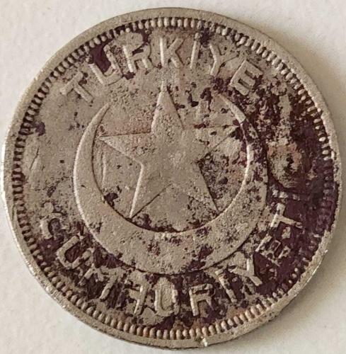 1943 - TÜRKİYE - 5 Kuruş    ( ÇOK TEMİZ )