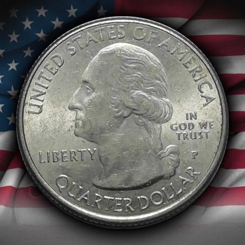 ABD 2019 Yılı ¼ Dolar Idaho - River of No Return ÇİL (-)