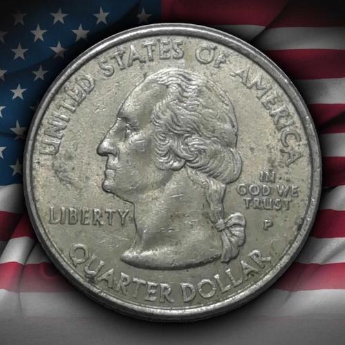 ABD 2001 Yılı ¼ Dolar Vermont ÇÇT