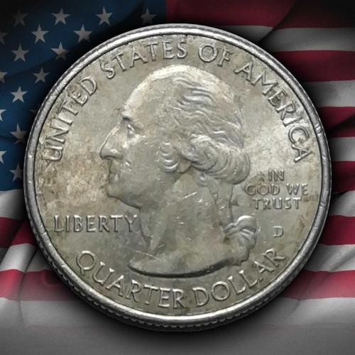 ABD 2015 Yılı ¼ Dolar Louisiana - Kisatchie ÇİL