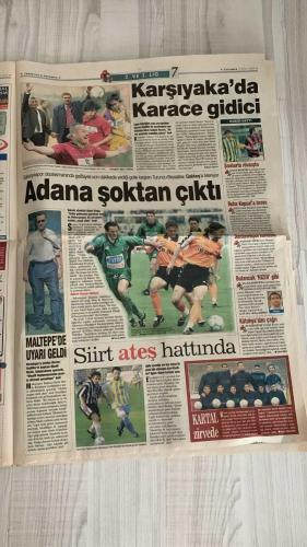 FOTOMAÇ SPOR GAZETESİ - TURKISH NEWSPAPER - DOĞUM GÜNÜ HEDİYESİ  - EKSİKSİZ TAM TAKIM GAZETE -3 NİSAN 2002 ÇARŞAMBA  ÖZHAN CANAYDIN - ALİ SAMİ YEN - ŞÜKRÜ ERGÜN - DERYA TAŞDELEN - MUSTAFA SANGÜL - FAHRİYE YEN - ERKAN KOYUNCU - SÜLEYMAN AYDOĞDU - ORHAN ÇAVUŞOĞLU - TARKAN - BURAK ELMAS - ÖZER SARAÇOĞLU - LUCESCU - MONDRAGON - BÜLENT KORKMAZ - BERKANT - AYHAN - EMRE - YAŞAR YALÇIN - ERGÜN - PEREZ - CAPONE - VICTORIANO - SÜLEYMAN GÖLTEKİN - CENGİZ TOKGÖZ - VICKI HALL - MUSTAFA YOGHUN - TAYFUN BAYINDIR - AHMET KANDEMİR  GALATASARAY VEFA - TARAFTAR - SPOR SEVGİ BARIŞ VE DOSTLUK - 9 PUANA 20 BİN DOLAR PRİM - TRABZONLULAR KARŞILADI - ALEYHTE TEZAHÜRAT - ÖZGÜRLÜK İÇİMİZDE - ELMAŞ-SARAÇOĞLU BASTIRDI - GOL İDMANI - CEZA SINIRI - ERGÜN VE PEREZ SEVİNCİ - AIDS TESTİ ŞARTI - POTADA ÇİN’İ KATLADIK - FENERBAHÇE’DE VICKI HALL - ROMANYA AĞIR GELDİ - FİLEDE PLAY-OFF - KANARYA FATİHİ KARTAL - ALTIN KARMA - VOLEYBOLUN DUAYENİ CENGİZ TOKGÖZ  GALATASARAY - TRABZONSPOR - SAMSUNSPOR - İSTANBULSPOR - FENERBAHÇE