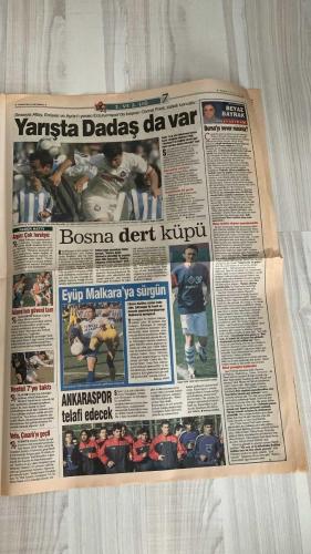 FOTOMAÇ SPOR GAZETESİ - TURKISH NEWSPAPER - DOĞUM GÜNÜ HEDİYESİ  - EKSİKSİZ TAM TAKIM GAZETE -5 NİSAN 2002 CUMA  AZİZ YILDIRIM - HALUK ULUSOY - WERNER LORANT - MUSTAFA DENİZLİ - CEYHUN - RÜŞTÜ - OGÜN - FERUDUN NİĞDELİOĞLU - KENAN ONUK - SERGİO - ADEM - CEM KARACA - ALPER - ENDER - TUNCAY - ALTAN - MURAT - OKAN - DAUM - BİLGİLİ  TARAFTAR - TARAFTAR AYAKTA - YÖNETİMDEN TAKIMA MORAL - 5 MAÇI KİM KAYBETTİ - ANTRENÖRE RAĞMEN - DURAN TOP ANTRENMANI - CEYHUN FORMAYI KAPTI - TEK PUAN BİLE KAYBEDEMEYİZ - BAZEN GEVŞİYORUZ - LORANT’A MARSİLYA İLGİSİ - BEŞİKTAŞ’TA DAUM’A İKİ MAÇ SÜRE - KADIKÖY’DE TARİHİ GÜN - GALATASARAY TRANSFER LİSTESİ  FENERBAHÇE - GÖZTEPE - GENÇLERBİRLİĞİ - GALATASARAY - TRABZONSPOR - SAMSUNSPOR - ANKARAGÜCÜ - KOCAELİSPOR - MALATYASPOR - YOZGATSPOR - DENİZLİSPOR - BURSASPOR - SAKARYASPOR - ADANASPOR
