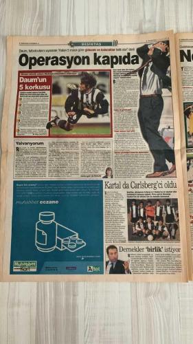 FOTOMAÇ SPOR GAZETESİ - TURKISH NEWSPAPER - DOĞUM GÜNÜ HEDİYESİ  - EKSİKSİZ TAM TAKIM GAZETE -6 NİSAN 2002 CUMARTESİ  REVIVO - ANDERSSON - CEYHUN - CUMHUR - HAYDAR PINARCI - FEHMİ ÖZGÜLER - ÜMİT KARAN - LUCESCU - TAFFAREL - MONDRAGON - SIMOVIC - YOGAR YALÇIN - NEJAT ERSİN - HASAN SAYDAM - DAUM - ERMAN - AHMET - AZİZ YILDIRIM - HALUK ULUSOY  TARAFTAR - İŞTE FUTBOL İŞTE FENER - YAĞMURLA COŞTULAR - SAMSUN’DA FİNAL OLACAK - TAFFAREL GİBİSİ YOK - SEZON BİTİMİNDE TATİL YOK - HEYECAN KASIRGASI - DARDANEL GÖZDAĞI VERDİ - CUDİ ZİNCİRİ KIRACAK - K.MARAŞ TARİHE GEÇTİ - HOPA HAKEME TAKTI - ÇEKMEKÖY FİNALDE - LİDER ALTAY BAŞKENT’TE - KÜÇÜKKÖY ÇIKIŞI BULDU - SAPANCASPOR’UN VAROLMA SAVAŞI - BEŞİKTAŞ BEYAZ BAYRAK  FENERBAHÇE - GÖZTEPE - GENÇLERBİRLİĞİ - GALATASARAY - SAMSUNSPOR - TRABZONSPOR - ANKARAGÜCÜ - MALATYASPOR - ANTALYASPOR - YOZGATSPOR - BURSASPOR - DENİZLİSPOR - SAKARYASPOR - ADANASPOR - ERZURUMSPOR - DARDANELSPOR - K.MARAŞSPOR - HOPA - ÇEKMEKÖYSPOR - DEMİRSPOR - ALTAY - BATMAN PETROLSPOR -