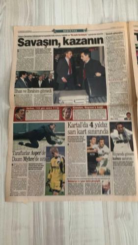 FOTOMAÇ SPOR GAZETESİ - TURKISH NEWSPAPER - DOĞUM GÜNÜ HEDİYESİ  - EKSİKSİZ TAM TAKIM GAZETE -7 NİSAN 2002 PAZAR  AZİZ YILDIRIM - HALUK ULUSOY - MURAT ÖZAYDIN - MAHMUT USLU - OGÜN - CEYHUN - OĞUZ - SERHAT - REVIVO - ANDERSSON - JOHNSON - OKTAY - RAPAJLO - ABDULLAH - UCHE - ALİ AKDENİZ - MİRKOVİC - MERT MERİÇ - YUSUF - ÜMİT - LAZETİC - HAKAN - ZİYA DOĞAN - VOLKAN ARKAN - HASAN SAYDAM - NECİP OLGUN - HAKAN POLAT - CARLOS DA SİVA - ALEXANDER LOBE - METİN ÇAY - ZİYA ŞAHİN - GORAN LAZAREVSKİ - SERKAN BENSOL - MİTHAT - AHMET DURSUN - TAYFUN - TUMER - BAYRAM - ERMAN - MANSIZ - CHRISTOPH DAUM  BEŞİKTAŞ ASLAN’I EZDİ - EN KRİTİK PAZAR - FENER 5 KOLDAN - İLK KEZ BU KADAR İYİ OYNADI - TARAFTAR SAHAYA İNDİ - SAVAŞI DA KAZANDILAR - FIRE VERMEDİLER - RAKİPLER STRESE GİRDİ - KANARYA TARAFTARINI SEVİNDİRDİ - TELAFİSİ ÇOK ZOR - BEŞİKTAŞ GÜNLÜĞÜ - BEYAZ BAYRAK - AYDIN’LA İLK DEPLASMAN - KARTAL TAKTİK ÇALIŞTI - YÖNETİM TAM KADRO GİDİYOR - MALATYA PEŞİNDE - HAKEM HATALARI BIKTIRDI - BİLANÇO - MİTHAT HIRSLI