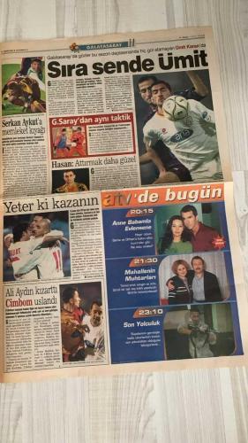 FOTOMAÇ SPOR GAZETESİ - TURKISH NEWSPAPER - DOĞUM GÜNÜ HEDİYESİ  - EKSİKSİZ TAM TAKIM GAZETE -7 NİSAN 2002 PAZAR  AZİZ YILDIRIM - HALUK ULUSOY - MURAT ÖZAYDIN - MAHMUT USLU - OGÜN - CEYHUN - OĞUZ - SERHAT - REVIVO - ANDERSSON - JOHNSON - OKTAY - RAPAJLO - ABDULLAH - UCHE - ALİ AKDENİZ - MİRKOVİC - MERT MERİÇ - YUSUF - ÜMİT - LAZETİC - HAKAN - ZİYA DOĞAN - VOLKAN ARKAN - HASAN SAYDAM - NECİP OLGUN - HAKAN POLAT - CARLOS DA SİVA - ALEXANDER LOBE - METİN ÇAY - ZİYA ŞAHİN - GORAN LAZAREVSKİ - SERKAN BENSOL - MİTHAT - AHMET DURSUN - TAYFUN - TUMER - BAYRAM - ERMAN - MANSIZ - CHRISTOPH DAUM  BEŞİKTAŞ ASLAN’I EZDİ - EN KRİTİK PAZAR - FENER 5 KOLDAN - İLK KEZ BU KADAR İYİ OYNADI - TARAFTAR SAHAYA İNDİ - SAVAŞI DA KAZANDILAR - FIRE VERMEDİLER - RAKİPLER STRESE GİRDİ - KANARYA TARAFTARINI SEVİNDİRDİ - TELAFİSİ ÇOK ZOR - BEŞİKTAŞ GÜNLÜĞÜ - BEYAZ BAYRAK - AYDIN’LA İLK DEPLASMAN - KARTAL TAKTİK ÇALIŞTI - YÖNETİM TAM KADRO GİDİYOR - MALATYA PEŞİNDE - HAKEM HATALARI BIKTIRDI - BİLANÇO - MİTHAT HIRSLI