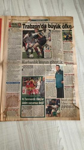 FOTOMAÇ SPOR GAZETESİ - TURKISH NEWSPAPER - DOĞUM GÜNÜ HEDİYESİ  - EKSİKSİZ TAM TAKIM GAZETE -9 NİSAN 2002 SALI  SERDAR BİLGİLİ - TAYFUR - İLHAN MANSIZ - AHMET DURSUN - STAVRUM - ERMAN - İBRAHİM - AHMET YILDIRIM - KHLESTOV - NECİP OLGUN - METİN TOKAT - AZİZ YILDIRIM - SÜLOTTİN SARAN - WERNER LORANT - WASHINGTON - RADU NICULESCU - LUCESCU - YAŞAR YALÇIN - HİDO - VAHAP HACIOĞLU  BİLGİLİ’NİN GÖVDE GÖSTERİSİ - İNÖNÜ FOBİSİ BİTECEK - NEREDEYDİN KHLESTOV - BİLETLERE YOĞUN İLGİ - TAYFUR’UN MESAJI - AHMET TEKMELERDEN ŞİKAYETÇİ - FAVORİ METİN TOKAT - OLAYLAR CAN SIKTI - YILDIRIM OPERASYON - BEDAVA KAHRAMAN RADU - TRABZON TOZ-DUMAN - HİDO’DAN 15 SAYI - 4 HAFTAM DAHA VAR - KONYA HAVAYA GİRDİ - GÜMRÜK’TE SALDIRI - ALTIN KARMA - DADAŞLAR YENİLGİ YÜZÜ GÖRMEDİ  BEŞİKTAŞ - FENERBAHÇE - GALATASARAY - MALATYASPOR - KOCAELİSPOR - ANKARAGÜCÜ - YOZGATSPOR - İSTANBULSPOR - ANTALYASPOR - TRABZONSPOR - SİVASSPOR - SAKARYASPOR - SEBATSPOR - JETPA - ERZURUMSPOR - DARDANELSPOR - KAYSERİSPOR - B.B. ANKARASPOR - İ