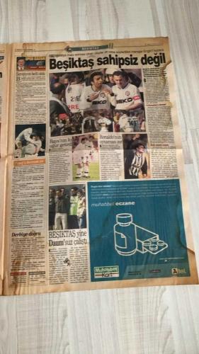 FOTOMAÇ SPOR GAZETESİ - TURKISH NEWSPAPER - DOĞUM GÜNÜ HEDİYESİ  - EKSİKSİZ TAM TAKIM GAZETE -9 NİSAN 2002 SALI  SERDAR BİLGİLİ - TAYFUR - İLHAN MANSIZ - AHMET DURSUN - STAVRUM - ERMAN - İBRAHİM - AHMET YILDIRIM - KHLESTOV - NECİP OLGUN - METİN TOKAT - AZİZ YILDIRIM - SÜLOTTİN SARAN - WERNER LORANT - WASHINGTON - RADU NICULESCU - LUCESCU - YAŞAR YALÇIN - HİDO - VAHAP HACIOĞLU  BİLGİLİ’NİN GÖVDE GÖSTERİSİ - İNÖNÜ FOBİSİ BİTECEK - NEREDEYDİN KHLESTOV - BİLETLERE YOĞUN İLGİ - TAYFUR’UN MESAJI - AHMET TEKMELERDEN ŞİKAYETÇİ - FAVORİ METİN TOKAT - OLAYLAR CAN SIKTI - YILDIRIM OPERASYON - BEDAVA KAHRAMAN RADU - TRABZON TOZ-DUMAN - HİDO’DAN 15 SAYI - 4 HAFTAM DAHA VAR - KONYA HAVAYA GİRDİ - GÜMRÜK’TE SALDIRI - ALTIN KARMA - DADAŞLAR YENİLGİ YÜZÜ GÖRMEDİ  BEŞİKTAŞ - FENERBAHÇE - GALATASARAY - MALATYASPOR - KOCAELİSPOR - ANKARAGÜCÜ - YOZGATSPOR - İSTANBULSPOR - ANTALYASPOR - TRABZONSPOR - SİVASSPOR - SAKARYASPOR - SEBATSPOR - JETPA - ERZURUMSPOR - DARDANELSPOR - KAYSERİSPOR - B.B. ANKARASPOR - İ