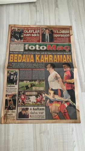 FOTOMAÇ SPOR GAZETESİ - TURKISH NEWSPAPER - DOĞUM GÜNÜ HEDİYESİ  - EKSİKSİZ TAM TAKIM GAZETE -9 NİSAN 2002 SALI  SERDAR BİLGİLİ - TAYFUR - İLHAN MANSIZ - AHMET DURSUN - STAVRUM - ERMAN - İBRAHİM - AHMET YILDIRIM - KHLESTOV - NECİP OLGUN - METİN TOKAT - AZİZ YILDIRIM - SÜLOTTİN SARAN - WERNER LORANT - WASHINGTON - RADU NICULESCU - LUCESCU - YAŞAR YALÇIN - HİDO - VAHAP HACIOĞLU  BİLGİLİ’NİN GÖVDE GÖSTERİSİ - İNÖNÜ FOBİSİ BİTECEK - NEREDEYDİN KHLESTOV - BİLETLERE YOĞUN İLGİ - TAYFUR’UN MESAJI - AHMET TEKMELERDEN ŞİKAYETÇİ - FAVORİ METİN TOKAT - OLAYLAR CAN SIKTI - YILDIRIM OPERASYON - BEDAVA KAHRAMAN RADU - TRABZON TOZ-DUMAN - HİDO’DAN 15 SAYI - 4 HAFTAM DAHA VAR - KONYA HAVAYA GİRDİ - GÜMRÜK’TE SALDIRI - ALTIN KARMA - DADAŞLAR YENİLGİ YÜZÜ GÖRMEDİ  BEŞİKTAŞ - FENERBAHÇE - GALATASARAY - MALATYASPOR - KOCAELİSPOR - ANKARAGÜCÜ - YOZGATSPOR - İSTANBULSPOR - ANTALYASPOR - TRABZONSPOR - SİVASSPOR - SAKARYASPOR - SEBATSPOR - JETPA - ERZURUMSPOR - DARDANELSPOR - KAYSERİSPOR - B.B. ANKARASPOR - İ