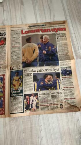 FOTOMAÇ SPOR GAZETESİ - TURKISH NEWSPAPER - DOĞUM GÜNÜ HEDİYESİ  - EKSİKSİZ TAM TAKIM GAZETE -9 NİSAN 2002 SALI  EROL ERSOY - AZİZ YILDIRIM - WERNER LORANT - SİNAN ENGİN - TAYFUR - TÜMER - İLHAN MANSIZ - AHMET DURSUN - STAVRUM - ERMAN - İBRAHİM - KHLESTOV - BURAK ELMAS - ÖZER SARAÇOĞLU - RADU NICULESCU - LUCESCU - YAŞAR YALÇIN - YILDIRIM DEMİRÖREN - MUSTAFA DENİZLİ - ASPER - MYHRE - VAHAP HACIOĞLU  YILDIRIM’IN ZAFER GÜNÜ - PARANIN NE ÖNEMİ VAR - MOTİVASYONU PAZAR AKŞAMI GÖRÜŞÜRÜZ - FORMÜL CEBİMDE - İNÖNÜ FOBİSİ BİTECEK - NEREDEYDİN KHLESTOV - BİLETLERE YOĞUN İLGİ - AHMET TEKMELERDEN ŞİKAYETÇİ - YILDIZ SAVAŞLARI BİTMİYOR - PARA İÇİN GELMEDİM - EMRE’NİN YOKLUĞU TAŞLARI OYNATTI - GALATASARAY’DA GENÇLİK AŞISI - ÜMİT KARAN’A UEFA’DAN AF - ASLAN SABIRLI OLACAK - BİLETLER KARABORSA - BEŞİKTAŞ’LA GÖRÜŞMEDİM - FENER’İ FARKLI YENECEĞİZ - TEDBİRLER ARTTIRILMALI - ASPER GİDİYOR - ÜMRANİYE’DE TAKTİK İDMANI - DEMİRÖREN’DEN AÇIK ÇEK - YÖNETİMDEN MORAL YEMEĞİ  GALATASARAY - SAMSUNSPOR - BEŞİKTAŞ - FEN