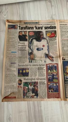 FOTOMAÇ SPOR GAZETESİ - TURKISH NEWSPAPER - DOĞUM GÜNÜ HEDİYESİ  - EKSİKSİZ TAM TAKIM GAZETE -9 NİSAN 2002 SALI  EROL ERSOY - AZİZ YILDIRIM - WERNER LORANT - SİNAN ENGİN - TAYFUR - TÜMER - İLHAN MANSIZ - AHMET DURSUN - STAVRUM - ERMAN - İBRAHİM - KHLESTOV - BURAK ELMAS - ÖZER SARAÇOĞLU - RADU NICULESCU - LUCESCU - YAŞAR YALÇIN - YILDIRIM DEMİRÖREN - MUSTAFA DENİZLİ - ASPER - MYHRE - VAHAP HACIOĞLU  YILDIRIM’IN ZAFER GÜNÜ - PARANIN NE ÖNEMİ VAR - MOTİVASYONU PAZAR AKŞAMI GÖRÜŞÜRÜZ - FORMÜL CEBİMDE - İNÖNÜ FOBİSİ BİTECEK - NEREDEYDİN KHLESTOV - BİLETLERE YOĞUN İLGİ - AHMET TEKMELERDEN ŞİKAYETÇİ - YILDIZ SAVAŞLARI BİTMİYOR - PARA İÇİN GELMEDİM - EMRE’NİN YOKLUĞU TAŞLARI OYNATTI - GALATASARAY’DA GENÇLİK AŞISI - ÜMİT KARAN’A UEFA’DAN AF - ASLAN SABIRLI OLACAK - BİLETLER KARABORSA - BEŞİKTAŞ’LA GÖRÜŞMEDİM - FENER’İ FARKLI YENECEĞİZ - TEDBİRLER ARTTIRILMALI - ASPER GİDİYOR - ÜMRANİYE’DE TAKTİK İDMANI - DEMİRÖREN’DEN AÇIK ÇEK - YÖNETİMDEN MORAL YEMEĞİ  GALATASARAY - SAMSUNSPOR - BEŞİKTAŞ - FEN