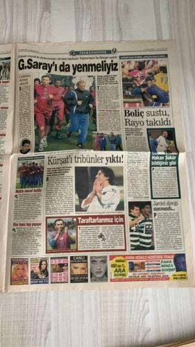 FOTOMAÇ SPOR GAZETESİ - TURKISH NEWSPAPER - DOĞUM GÜNÜ HEDİYESİ  - EKSİKSİZ TAM TAKIM GAZETE -10 NİSAN 2002 ÇARŞAMBA  EROL ERSOY - AZİZ YILDIRIM - WERNER LORANT - SİNAN ENGİN - TAYFUR - TÜMER - İLHAN MANSIZ - AHMET DURSUN - STAVRUM - ERMAN - İBRAHİM - KHLESTOV - BURAK ELMAS - ÖZER SARAÇOĞLU - RADU NICULESCU - LUCESCU - YAŞAR YALÇIN - MUSTAFA DENİZLİ - ASPER - YILDIRIM DEMİRÖREN - VAHAP HACIOĞLU - SERDAR BİLGİLİ - TURGAY CİNER - ZAFER YILDIRIM - NEVZAT DEMİR - AFFAN KEÇECİ  YILDIRIM’IN ZAFER GÜNÜ - PARANIN NE ÖNEMİ VAR - MOTİVASYONU PAZAR AKŞAMI GÖRÜŞÜRÜZ - FORMÜL CEBİMDE - İNÖNÜ FOBİSİ BİTECEK - BİLETLERE YOĞUN İLGİ - YILDIZ SAVAŞLARI BİTMİYOR - PARA İÇİN GELMEDİM - EMRE’NİN YOKLUĞU TAŞLARI OYNATTI - GALATASARAY’DA GENÇLİK AŞISI - ÜMİT KARAN’A UEFA’DAN AF - ASLAN SABIRLI OLACAK - BİLETLER KARABORSA - BEŞİKTAŞ’LA GÖRÜŞMEDİM - FENER’İ FARKLI YENECEĞİZ - TEDBİRLER ARTTIRILMALI - ASPER GİDİYOR - ÜMRANİYE’DE TAKTİK İDMANI - DEMİRÖREN’DEN AÇIK ÇEK - YÖNETİMDEN MORAL YEMEĞİ - TRABZON DÖNÜM MA